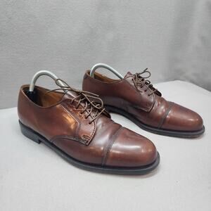 Cole Haan Men's‎ Lenox Hill Cap Toe Oxford British Tan Sz 9D